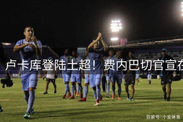 卢卡库登陆土超！费内巴切官宣在即，转会费超600万欧元
